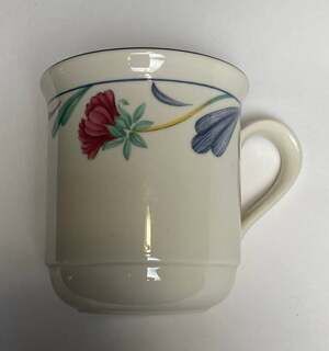 Vintage Lenox Poppies on Blue Coffee Tea Mug